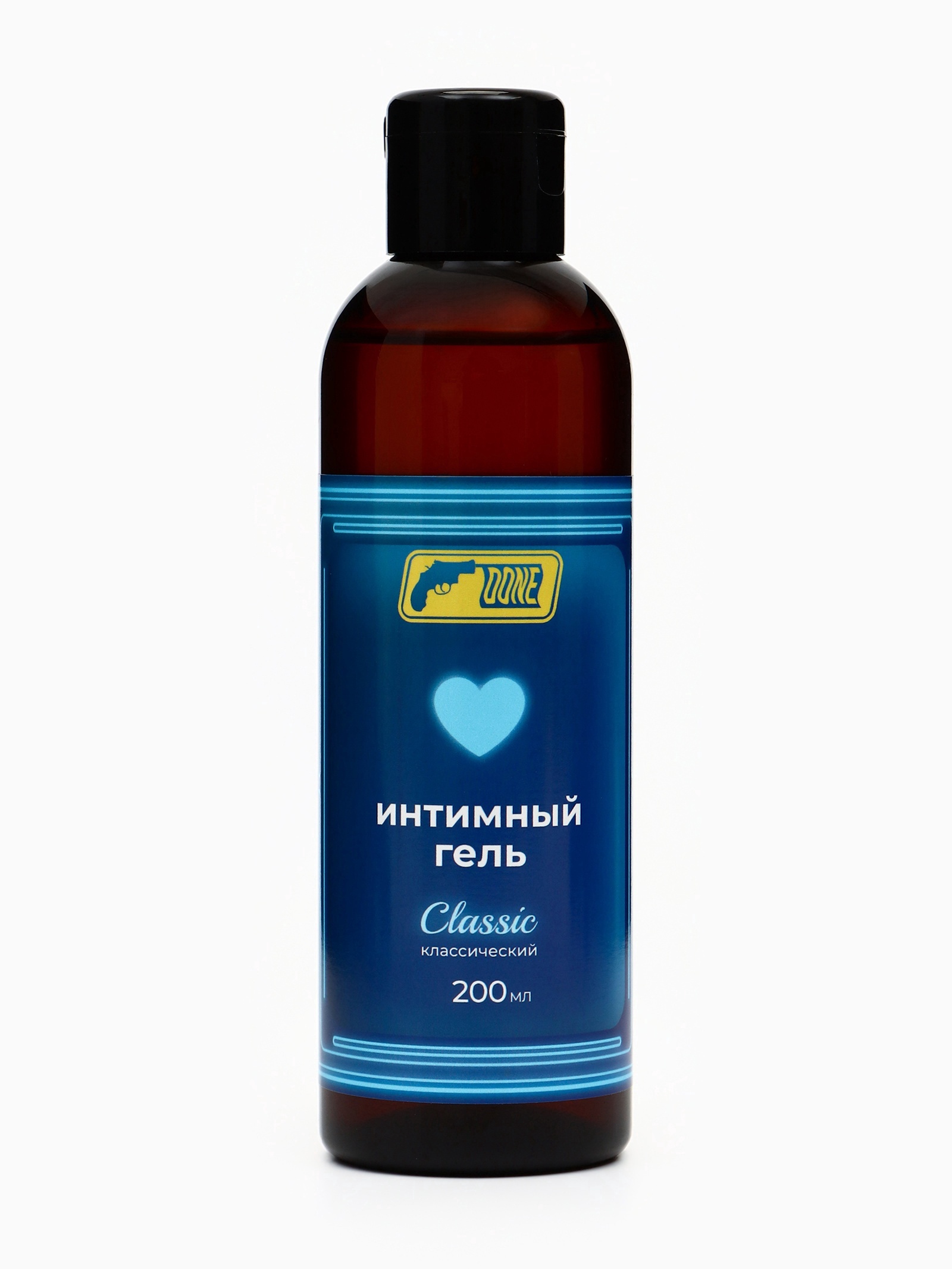 Интимный гель DONE класический, на водной основе,  200 мл