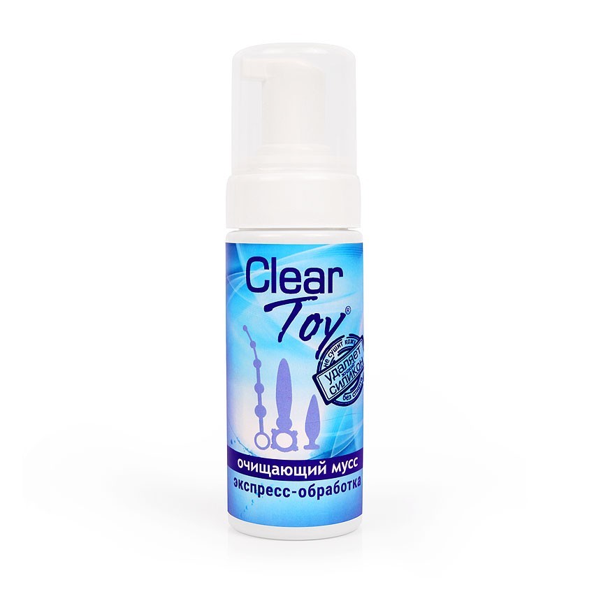 Мусс  для игрушек  CLEAR TOY с антимикробным эффектом, 150 мл