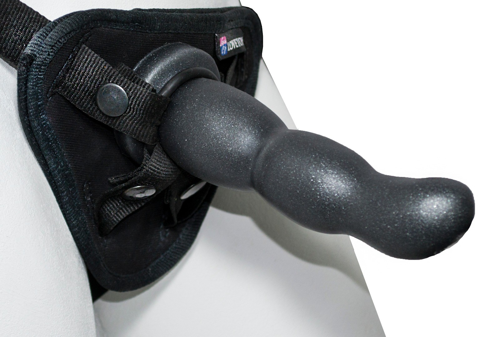 Насадка реалистичная, полая, ТПР, 14х3,4 см (Трусики разм.42  в Подарок)