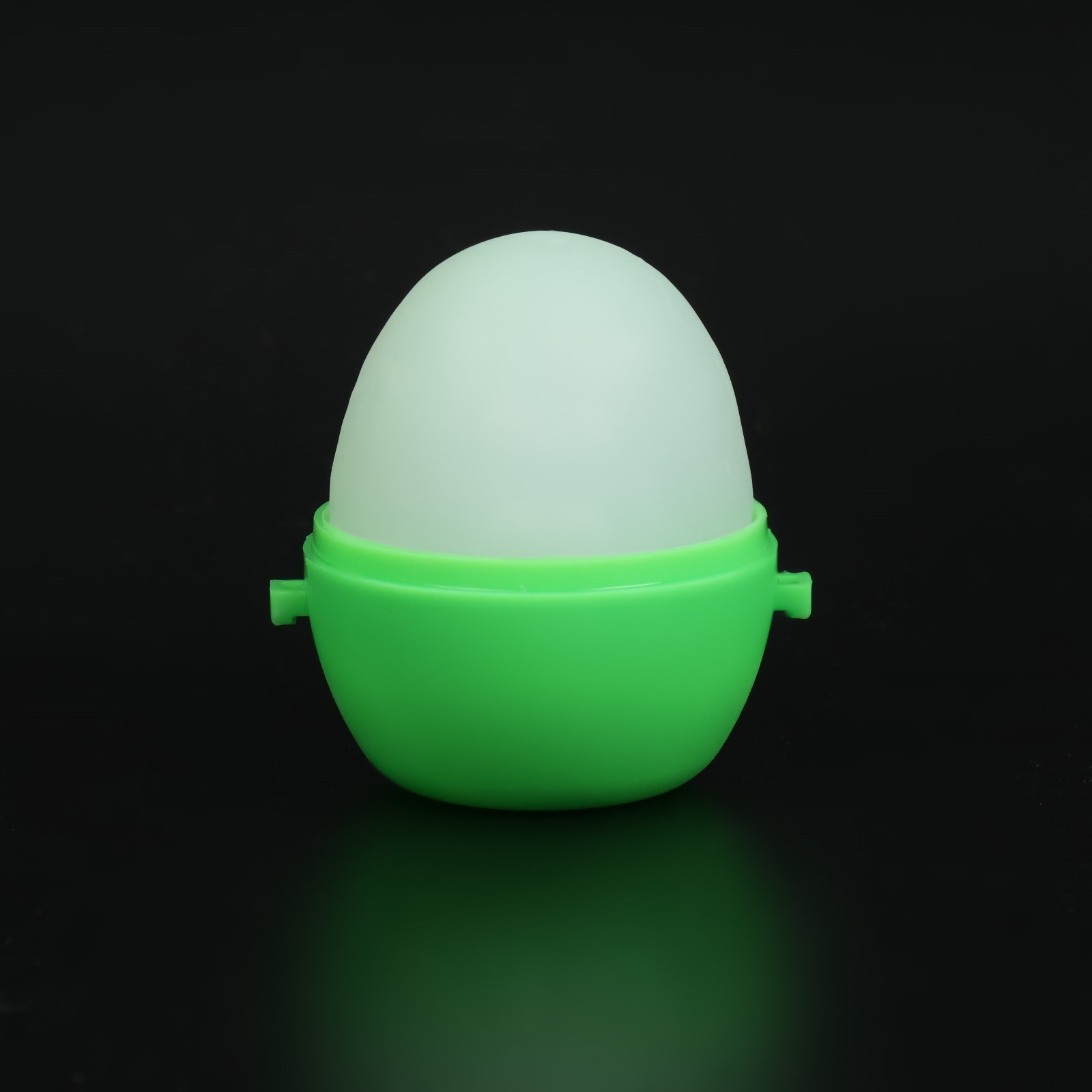 Акция 50% Мастурбатор-яйцо  EGG рельефный, в футляре, зеленый, 6,6 х 6 см (небольшой дефект поверхности корпуса)