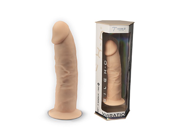 Вибратор ТЕРМОАКТИВНЫЙ от SilexD без мошонки, пульт ДУ, 10 режимов, экстра-мягкий силикон Silexpan, натуральный, 17,5(16)х4,4 см Вибратор ТЕРМОАКТИВНЫЙ от SilexD без мошонки, пульт ДУ, 10 режимов, экстра-мягкий силикон Silexpan, натуральный, 17,5(16)х4,4 см