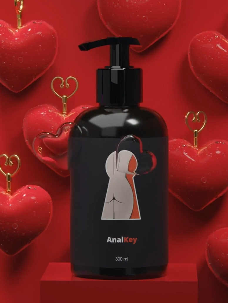 Анальная смазка ANAL KEY на водно-силиконовой основе, 300 мл