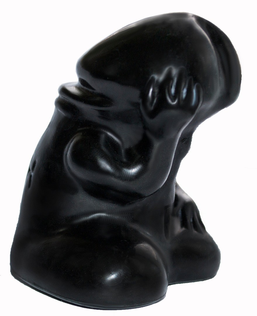 Сувенир в коробке  ЖДУНЧИК, ПВХ, черного цвета,8,6х5 см 