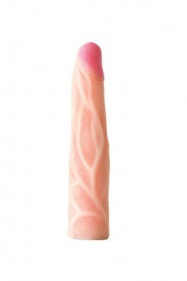 Насадка для страпона SUPREME REALISTIC неоскин, 18х3,3 см