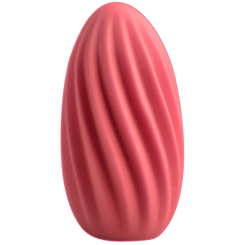 Мастурбатор POCKET с внутренним рельефом, силикон, красный, 9,5х4,8 см, вес 50 гр