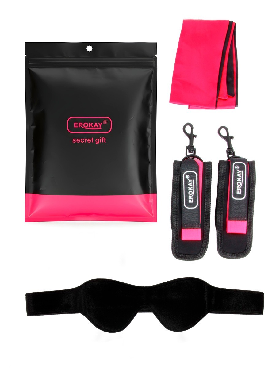 Комплект: маска, наручники, повязка