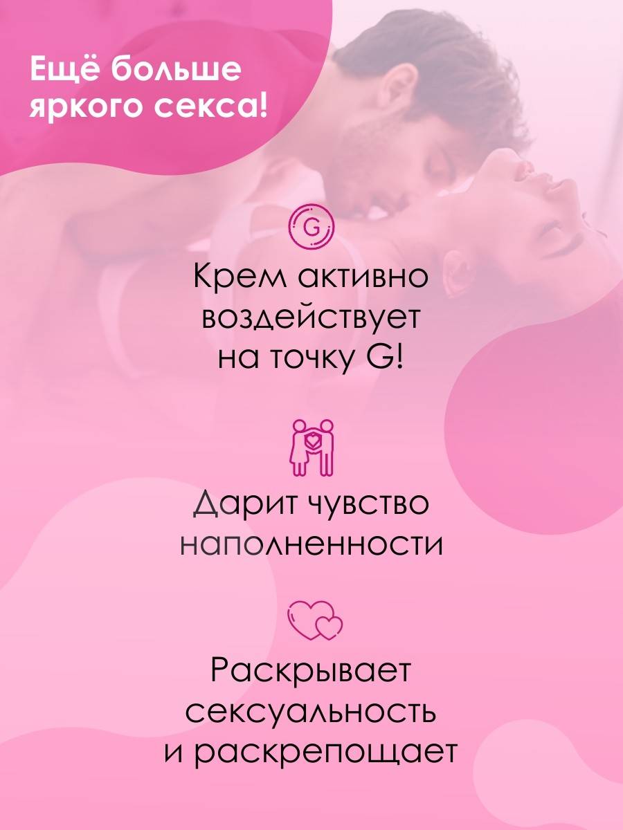 УЦЕНКА 80% Возбуждающий крем G-SPOT Жидкий вибратор на силиконовой основе, с муирой-пуамой, 50 гр (заканчиваются сроки годности)