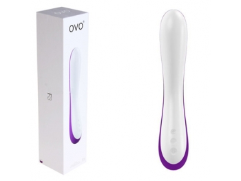АКЦИЯ 50%! Многопрограммный вибратор OVO W/P, 22х4 см