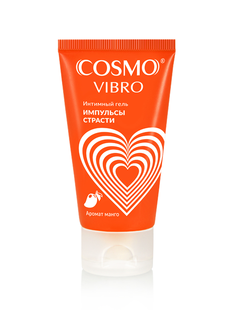 Интимный гель-Жидкий вибратор COSMO VIBRO TROPIC с ароматом манго, 50 гр Интимный гель-Жидкий вибратор COSMO VIBRO TROPIC с ароматом манго, 50 гр
