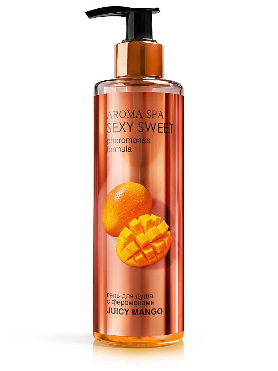 Гель для душа JUICY MANGO с феромонами, 200 мл
