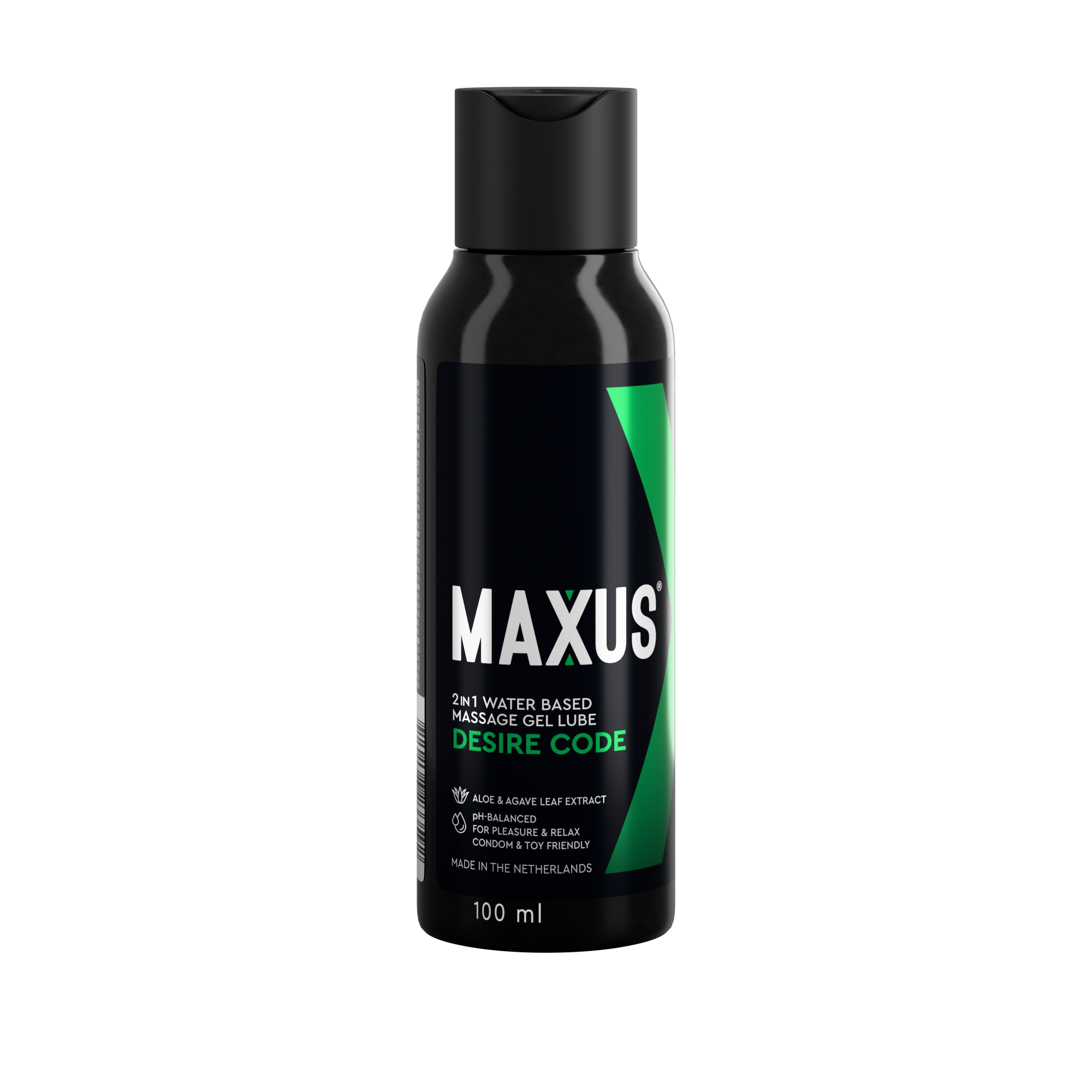 Интимный гель премиум-сегмента,   на водной основе MAXUX DESIRE CODE  с алоэ вера, 100 мл
